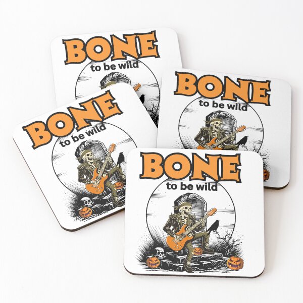 Item preview, Bone to be wild -Rock skeleton  designed and sold by She - artist creations .