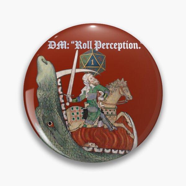 Item preview, Roll Perception Fail Medieval Edition Nat 1 Series S designed and sold by MomoDnD.