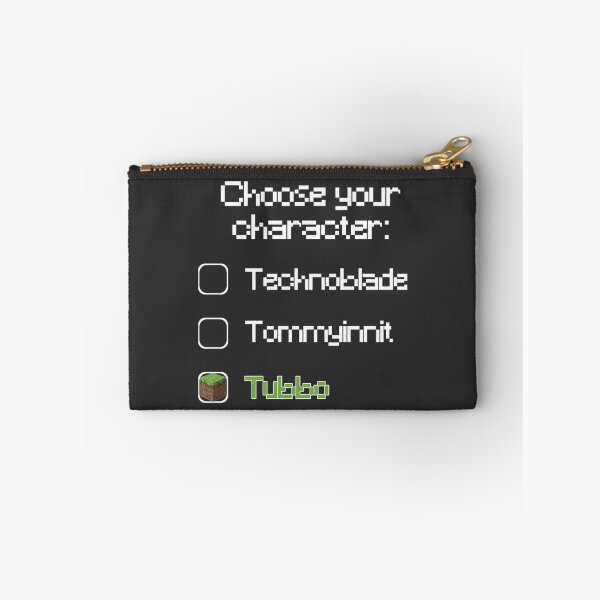 Item preview, Choose Your Character Tubbo Inspired Gaming Design designed and sold by kody2536.