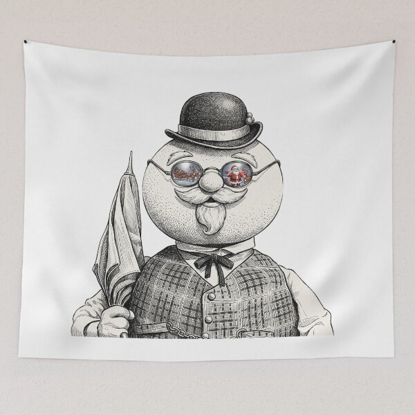 Item preview, Sam the Snowman Narrator Shades Reflection designed and sold by Bad-Decisions-Designs.