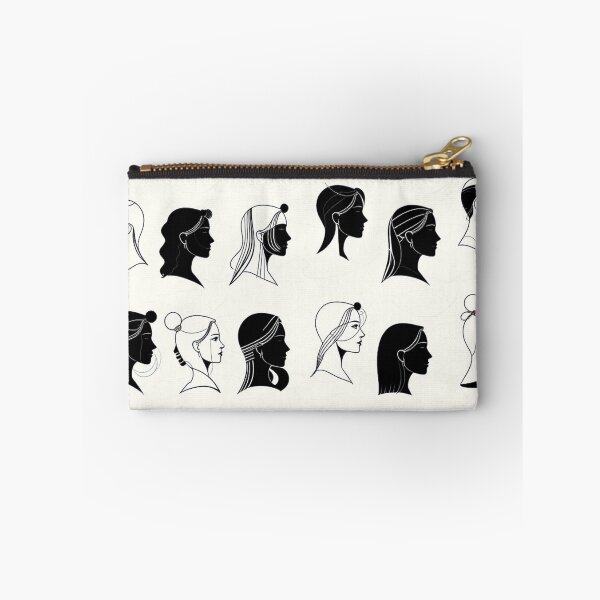 Item preview, Continuous Line Art Human Silhouette Profile Pattern designed and sold by IntelliMindDesigns.