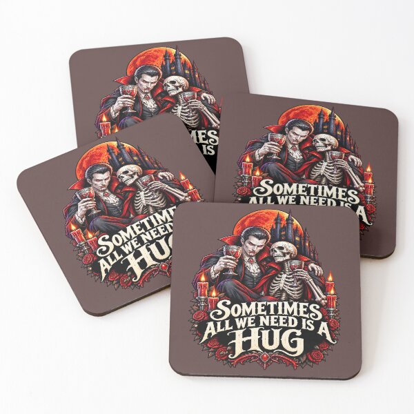 Item preview, Sometimes All We Need Is a Hug - Halloween Humor. designed and sold by Endless7Art.