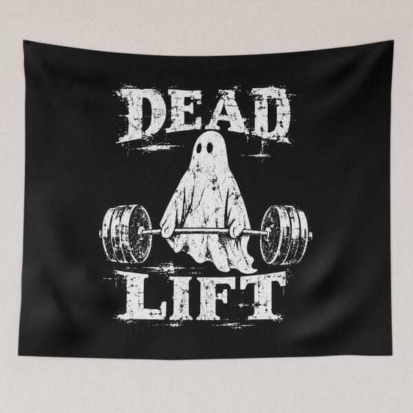 Item preview, Funny Gym Dead Lift Ghost Spooky Season Halloween designed and sold by ijizojiv.
