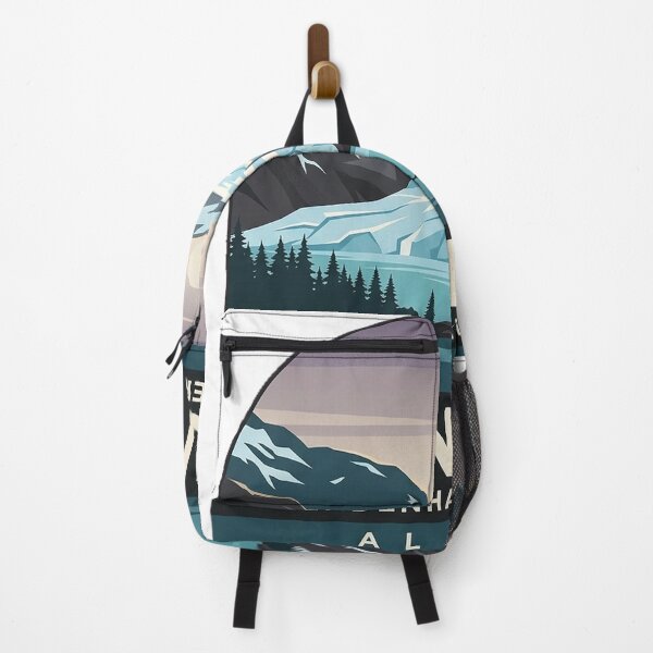 Item preview, Juneau Alaska Mendenhall Glacier Vintage Travel Badge Sticker designed and sold by DetourDgn.