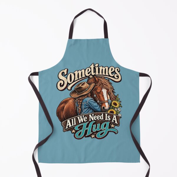 Item preview, Sometimes All We Need Is a Hug Horse Lover. designed and sold by Endless7Art.