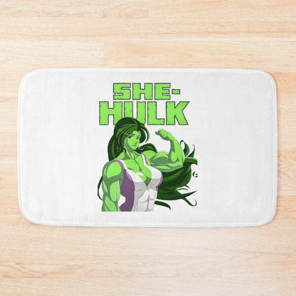Item preview, Strong and Empowered Green Female Superhero Inspired Design designed and sold by wordonmyapparel.