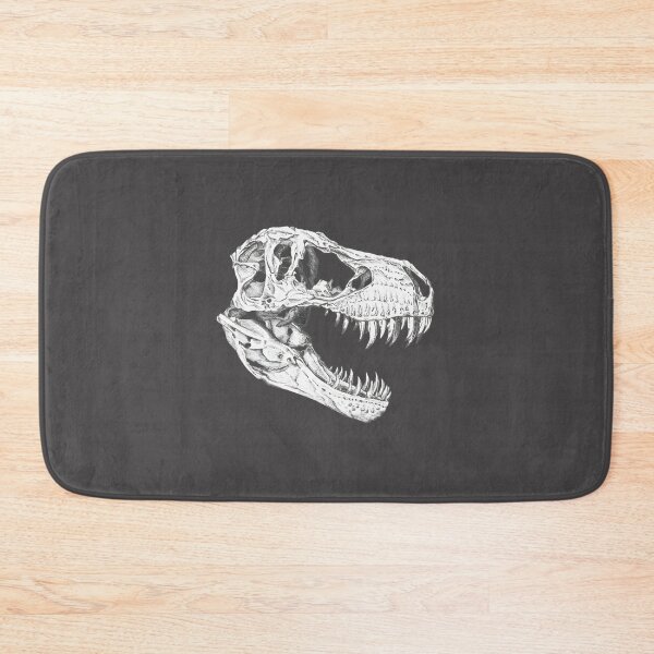 Item preview, Detailed T-Rex Skull Illustration Dinosaur Fossil Art Design designed and sold by Roberto De Silva.