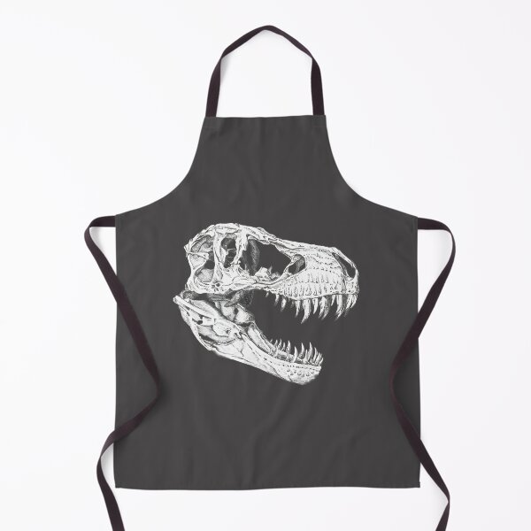 Item preview, Detailed T-Rex Skull Illustration Dinosaur Fossil Art Design designed and sold by Roberto De Silva.