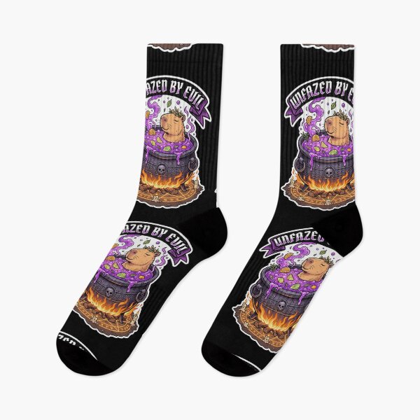 Item preview, Unfazed By Evil Capybara Cauldron Hot Tub Graphic designed and sold by Flying Doggo.