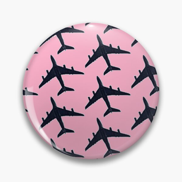 Item preview, Plane  Air Bus A380 Plane on Hot Pink Back Ground designed and sold by Am Fear Liath Mòr Designs.