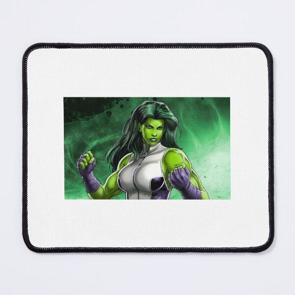 Item preview, Green Superhero Female Strength Illustration designed and sold by wordonmyapparel.