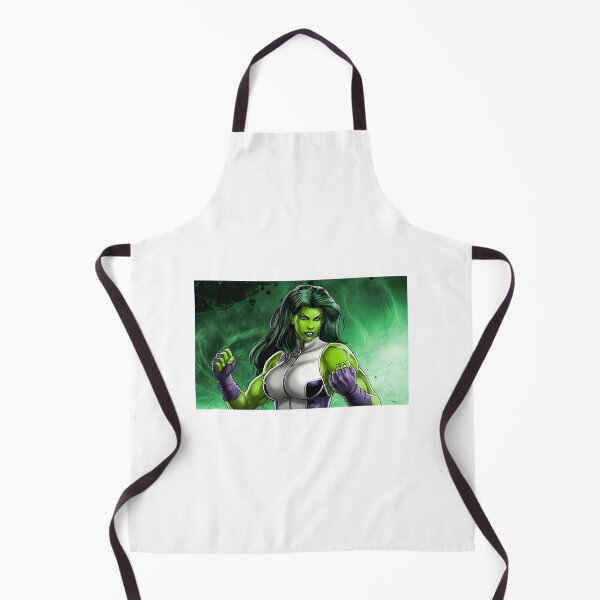 Item preview, Green Superhero Female Strength Illustration designed and sold by wordonmyapparel.