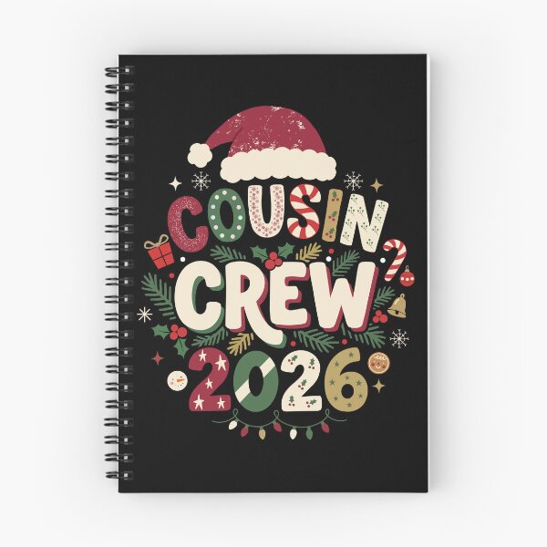 Item preview, Cousin Crew 2026 Festive Family Christmas Celebration designed and sold by FreshVibe Prints.