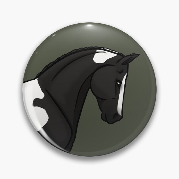 Item preview, Black Tobiano Hanoverian designed and sold by Old Water Cryptid .