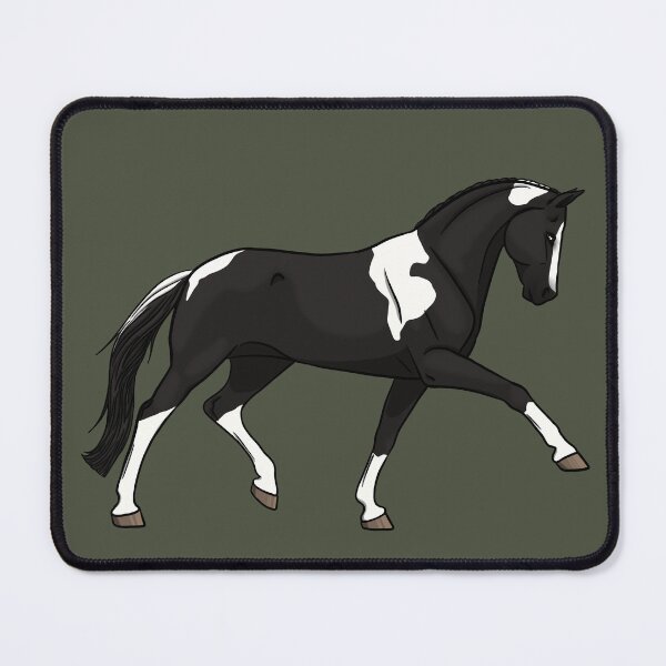 Item preview, Black Tobiano Hanoverian designed and sold by Old Water Cryptid .