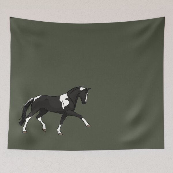 Item preview, Black Tobiano Hanoverian designed and sold by Old Water Cryptid .