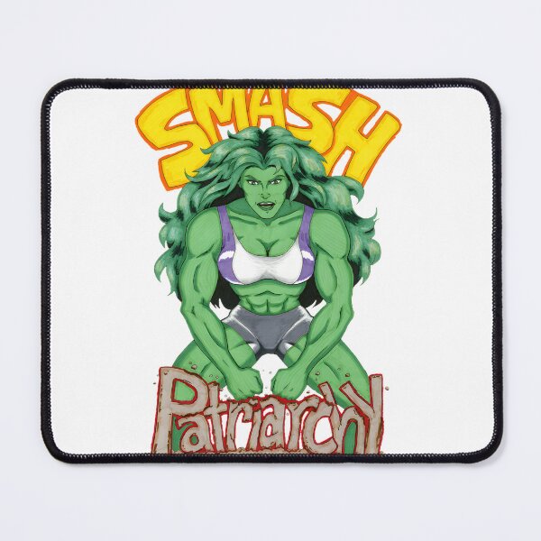 Item preview, SheHulk Inspired Smash Patriarchy Bold Feminist Design designed and sold by wordonmyapparel.