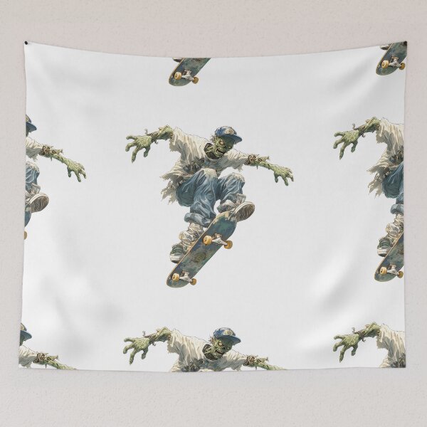 Item preview, Creepy Undead Skateboarder Zombie designed and sold by Instant Printing.