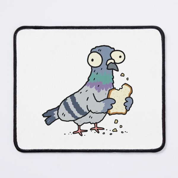 Item preview, Funny Pigeon Stealing A Slice designed and sold by MonkiFlipp.