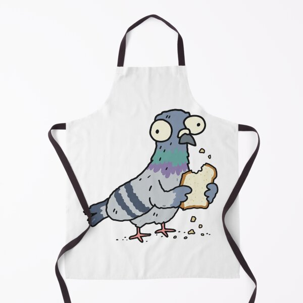 Item preview, Funny Pigeon Stealing A Slice designed and sold by MonkiFlipp.