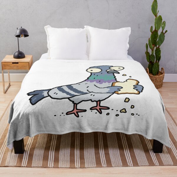 Item preview, Funny Pigeon Stealing A Slice designed and sold by MonkiFlipp.