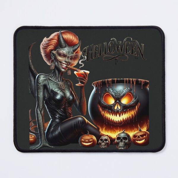 Item preview, Halloween She Devil Cocktail Cigar Cauldron designed and sold by Voodoo Store Paranormal Collections.