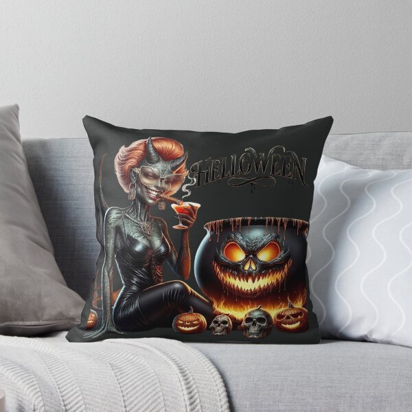 Item preview, Halloween She Devil Cocktail Cigar Cauldron designed and sold by Voodoo Store Paranormal Collections.