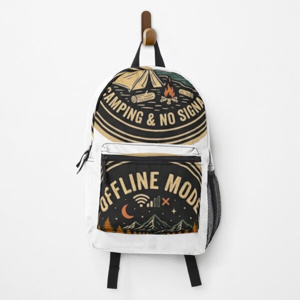 Item preview, Offline Fashion Camping & No Signal Vintage Badge designed and sold by Salma.Store.