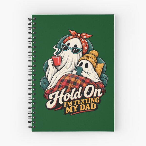 Item preview, Hold On I’m Texting My Dad - Ghost Family. designed and sold by Endless7Art.