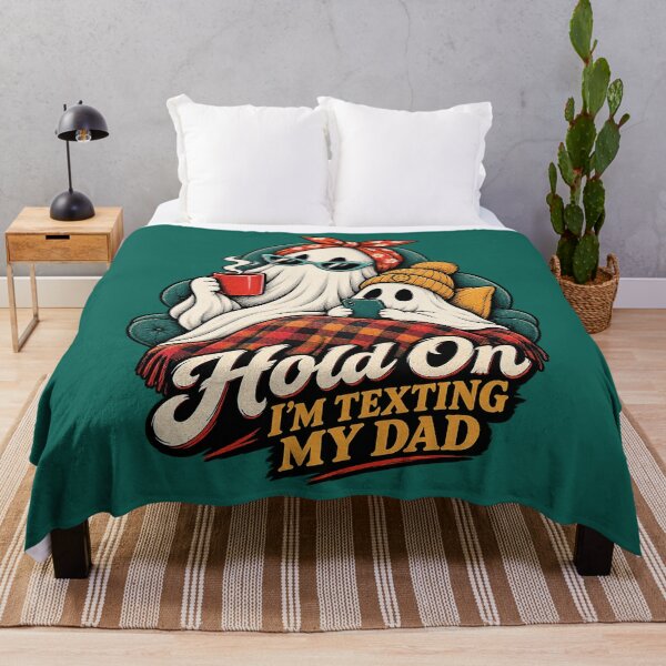 Item preview, Hold On I’m Texting My Dad - Ghost Family. designed and sold by Endless7Art.