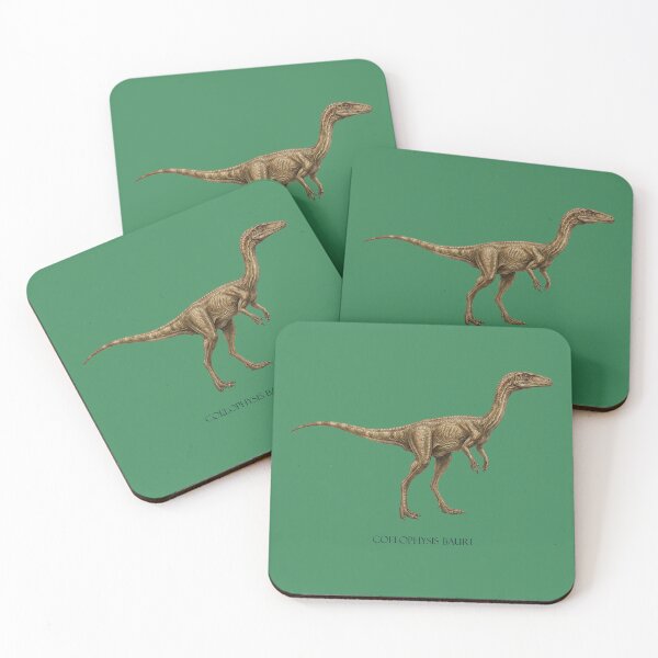 Item preview, The Triassic Sprinter: Coelophysis Bauri Fine Art Print designed and sold by FreiherrPK.