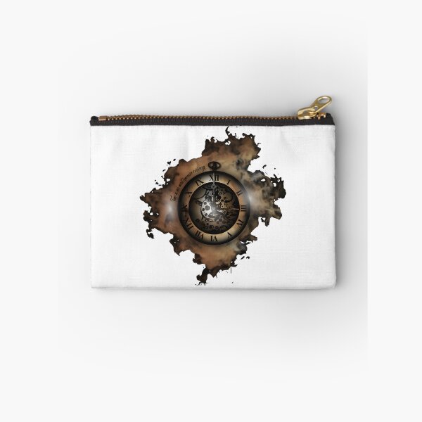 Item preview, Lost Time Surreal Art Design Featuring Melting Clock and Abstract Elements designed and sold by zanahoricida.