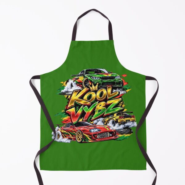 Item preview, Kool Vybz Drift Cars Reggae Vibe JDM Racing Burnout Graphic designed and sold by digitalbob60.