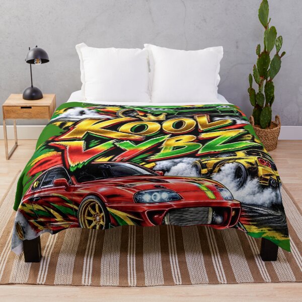 Item preview, Kool Vybz Drift Cars Reggae Vibe JDM Racing Burnout Graphic designed and sold by digitalbob60.
