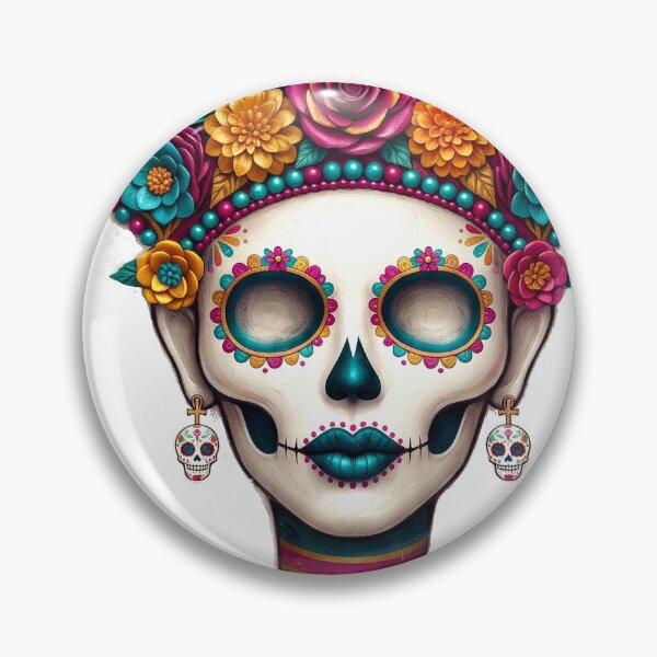 Item preview, Catrina Crown | Vintage Day of the Dead Tarot Art designed and sold by  Ojo de Lilith.