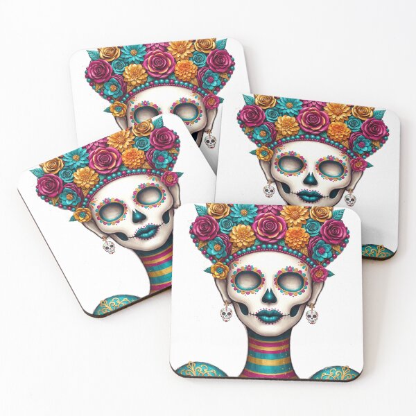 Item preview, Catrina Crown | Vintage Day of the Dead Tarot Art designed and sold by  Ojo de Lilith.