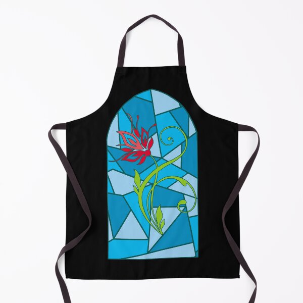 Item preview, flower on a stained glass window designed and sold by Lagueny.