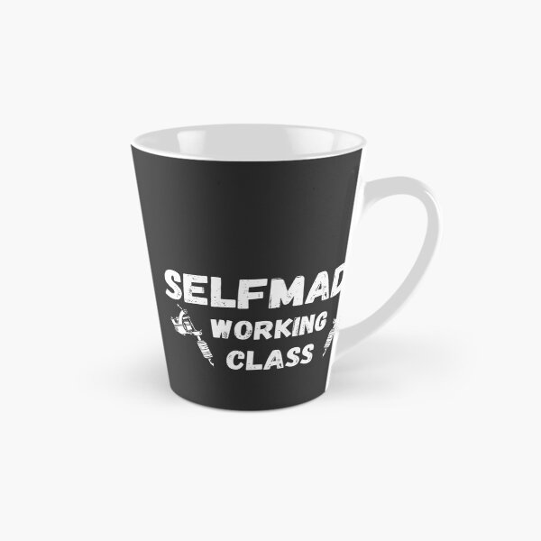 Item preview, Selfmade Working Class Traditional Tattoo Style Inspirational Quote Design designed and sold by Keyvan Shovir.
