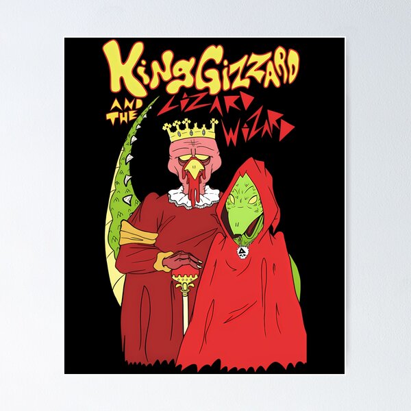 Item preview, King Gizzard The Lizard Wizard designed and sold by SAU-RABH.