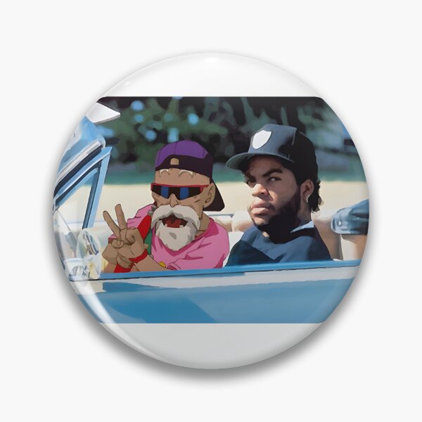 Item preview, Ice Cube and Master Roshi Inspired Rap and Hip Hop Design designed and sold by Seapickle.