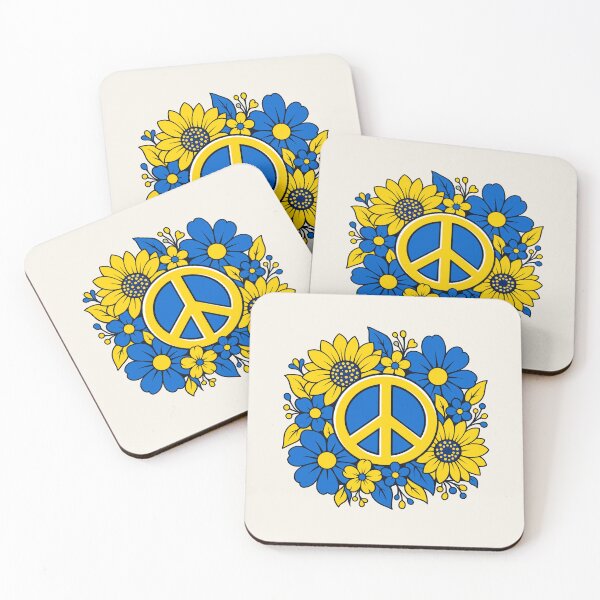 Item preview, Peace for Ukraine in Blue and Yellow designed and sold by Infinitee8hirts.