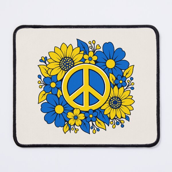 Item preview, Peace for Ukraine in Blue and Yellow designed and sold by Infinitee8hirts.
