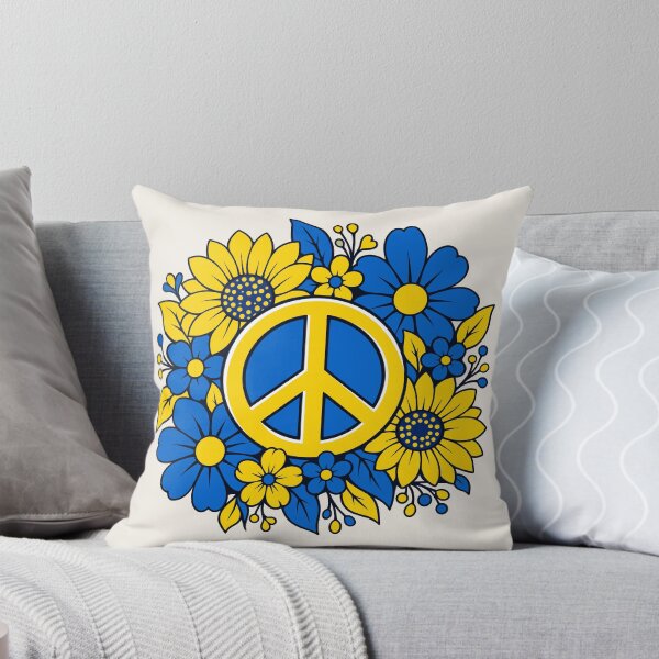 Item preview, Peace for Ukraine in Blue and Yellow designed and sold by Infinitee8hirts.