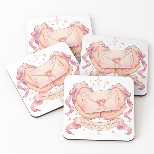 Item preview, Love Letter Envelope Soft Romance Anime Aesthetic Design designed and sold by A Light Worker.