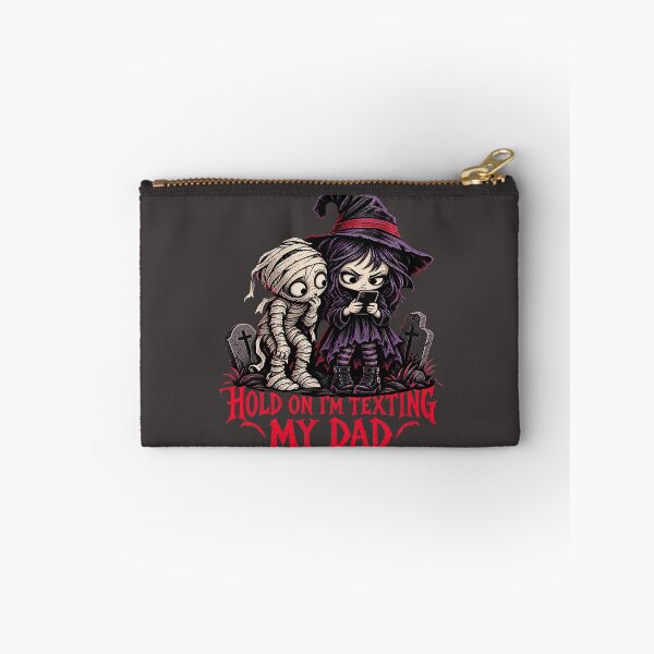 Item preview, Hold On I’m Texting My Dad Funny Halloween. designed and sold by Endless7Art.