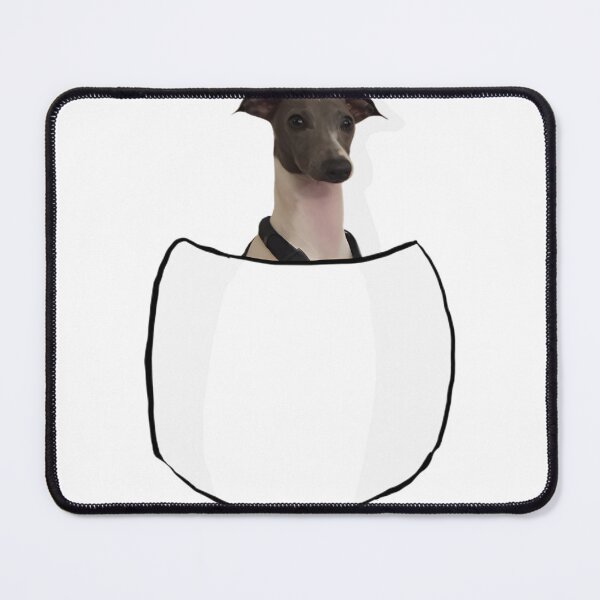Item preview, Cute Pocket Italian Greyhound Illustration for Dog Lovers designed and sold by IseeRobots.