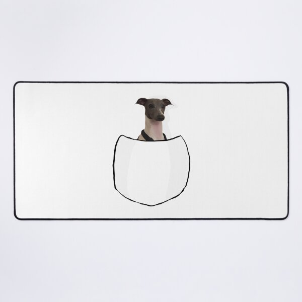 Item preview, Cute Pocket Italian Greyhound Illustration for Dog Lovers designed and sold by IseeRobots.