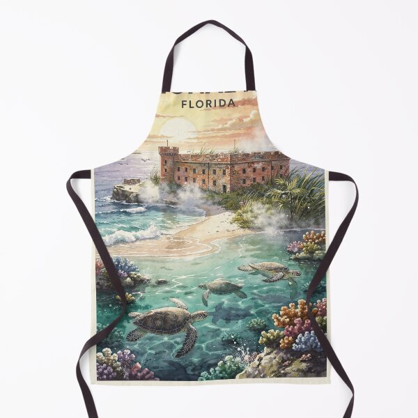 Item preview, Dry Tortugas National Park Florida Vintage Watercolor Travel designed and sold by Teelogic.