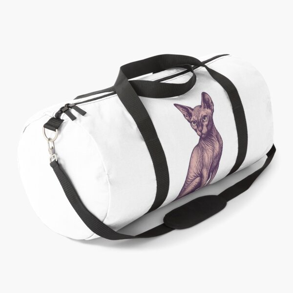 Item preview, Sphynx Cat Illustration – Elegant Hairless Cat Art designed and sold by xndrlab.
