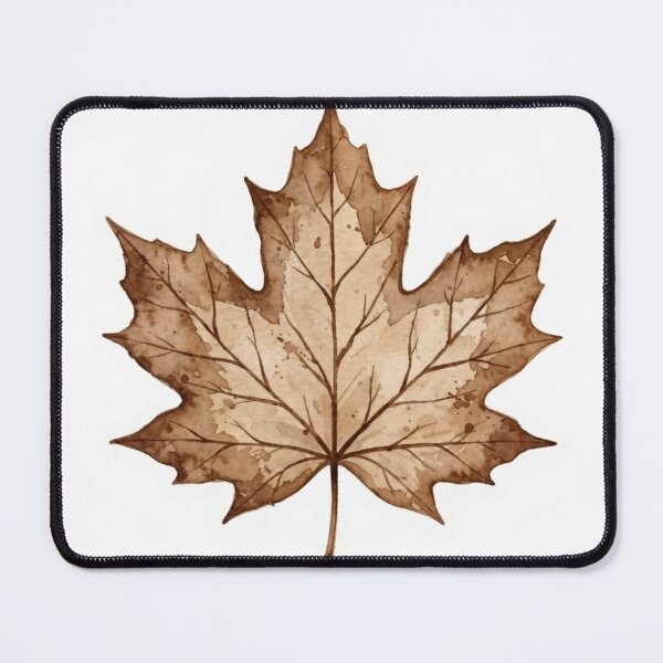 Item preview, Vintage Watercolor Maple Leaf Sticker designed and sold by Xeneros.